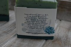 Autumn Falling Leaves Handmade Bar Soap