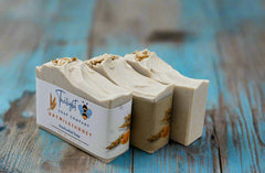 Oatmeal Milk Handmade Bar Soap with Colloidal Oats and Honey Plant Based Soap