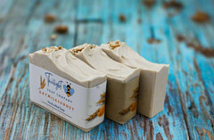 Oatmeal Milk Handmade Bar Soap with Colloidal Oats and Honey Plant Based Soap