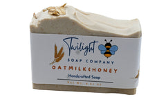 Oatmeal Milk Handmade Bar Soap with Colloidal Oats and Honey Plant Based Soap