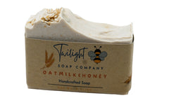Oatmeal Milk Handmade Bar Soap with Colloidal Oats and Honey Plant Based Soap