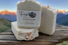 Himalayan Salt Bar, Exfoliating Plant Based Natural Handmade Spa Bar Soap