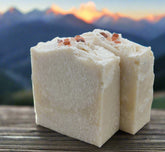 Himalayan Salt Bar, Exfoliating Plant Based Natural Handmade Spa Bar Soap