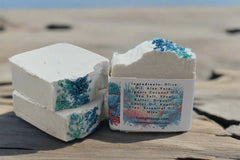 Sea Salt Soap, All Natural Handmade Soap, Gentle Exfoliating Salt Soap, Essential Oil Soap Gift