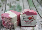 Dragon Fruit Poppy Seed Soap Coconut Milk Plant Based Natural Handmade Bar