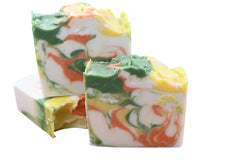 Pineapple Mango Plant Based Natural Aloe Vera Handmade Bar Soap