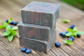Blueberry Plant Based Natural Aloe Vera Handmade Bar Soap
