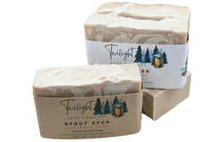 Guinness Extra Stout Beer Soap, with Rhassoul Clay Handmade Bar Soap