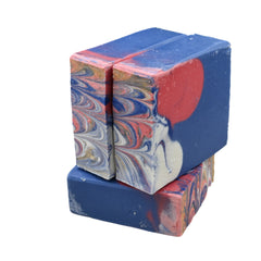 Merry & Bright Blueberry Soap Plant Based Natural Aloe Vera Handmade Bar Soap