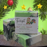 Elf Lime Frost Natural Plant Based Soap with activated Charcoal and Shea Butter