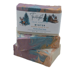 Winter Brown Sugar and Fig Holiday Handmade Bar Soap