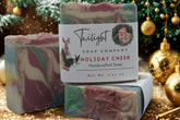 Holiday Cheer Soap Bar – Cozy Wassail Fragrance, Handmade Christmas Stocking Stuffer
