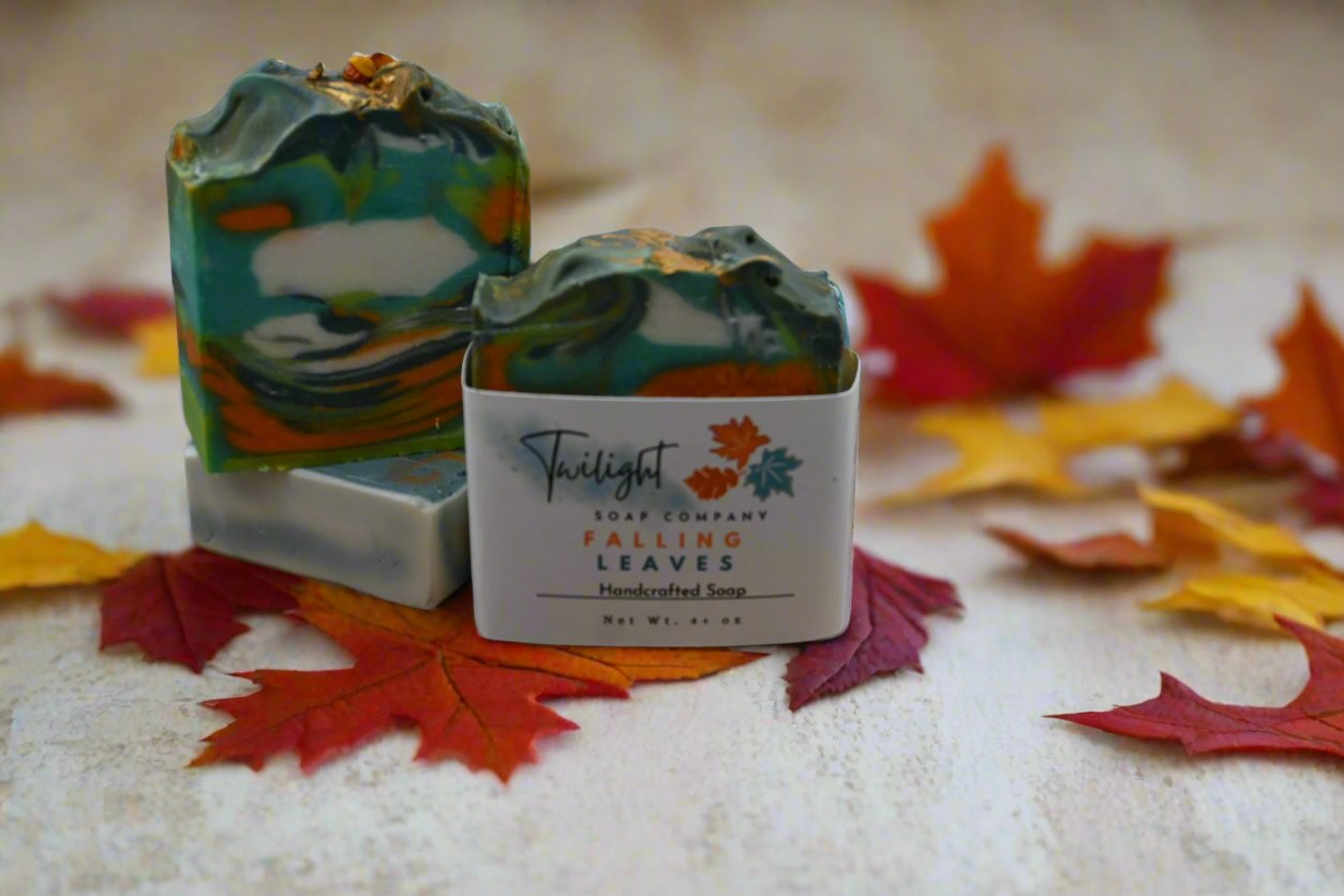 Falling Leaves Plant Based Handmade Bar Soap