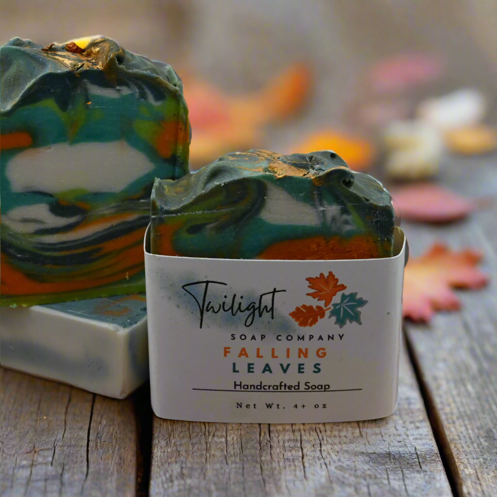 Falling Leaves Plant Based Handmade Bar Soap