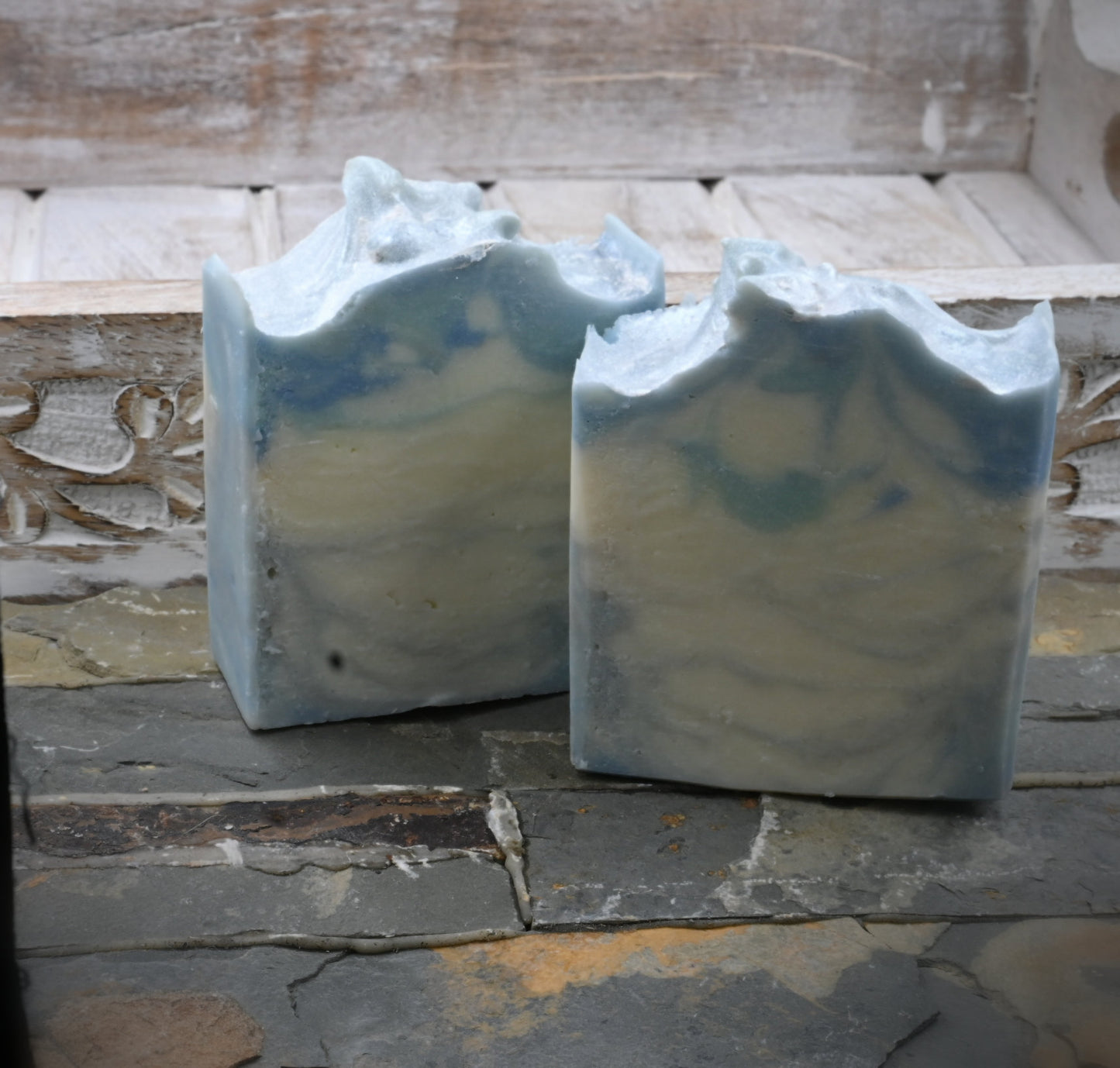 Frost and Snowdrops Handmade Bar Soap