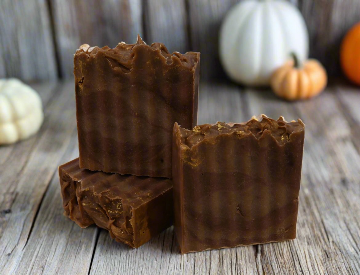 Vanilla Pumpkin Pie Handmade Bar Soap