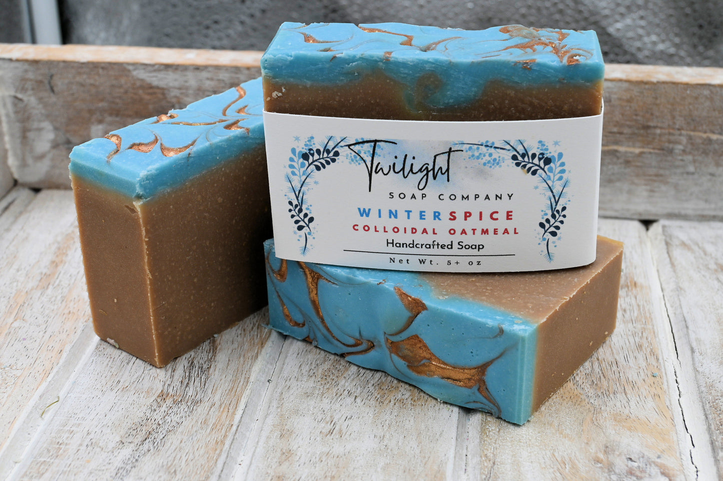 Winter Spice Handmade Bar Soap with Colloidal Oatmeal