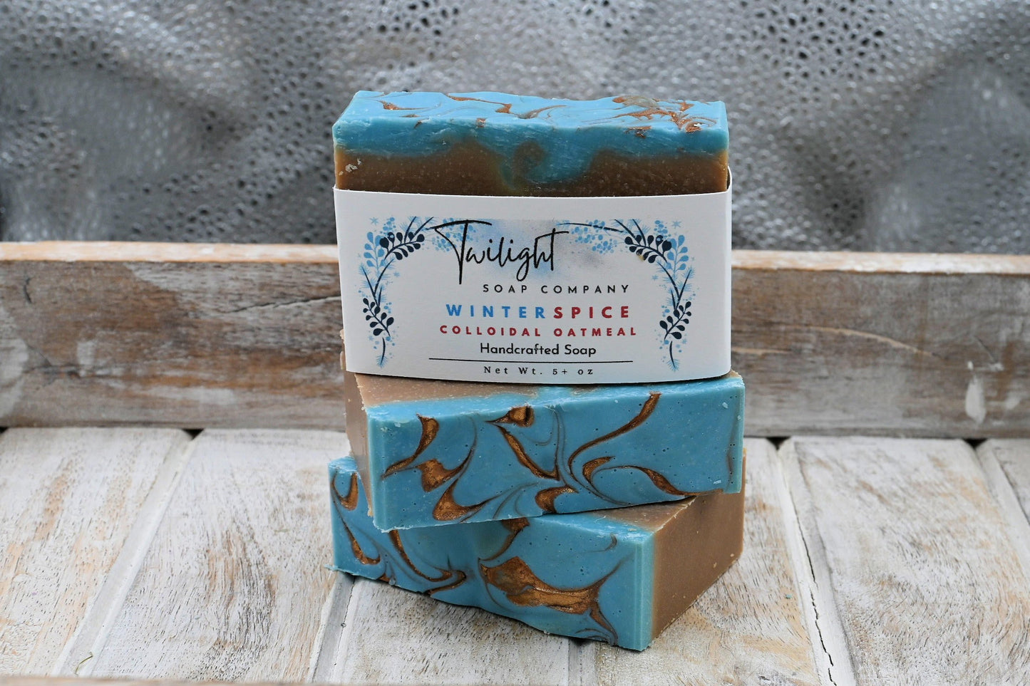 Winter Spice Handmade Bar Soap with Colloidal Oatmeal