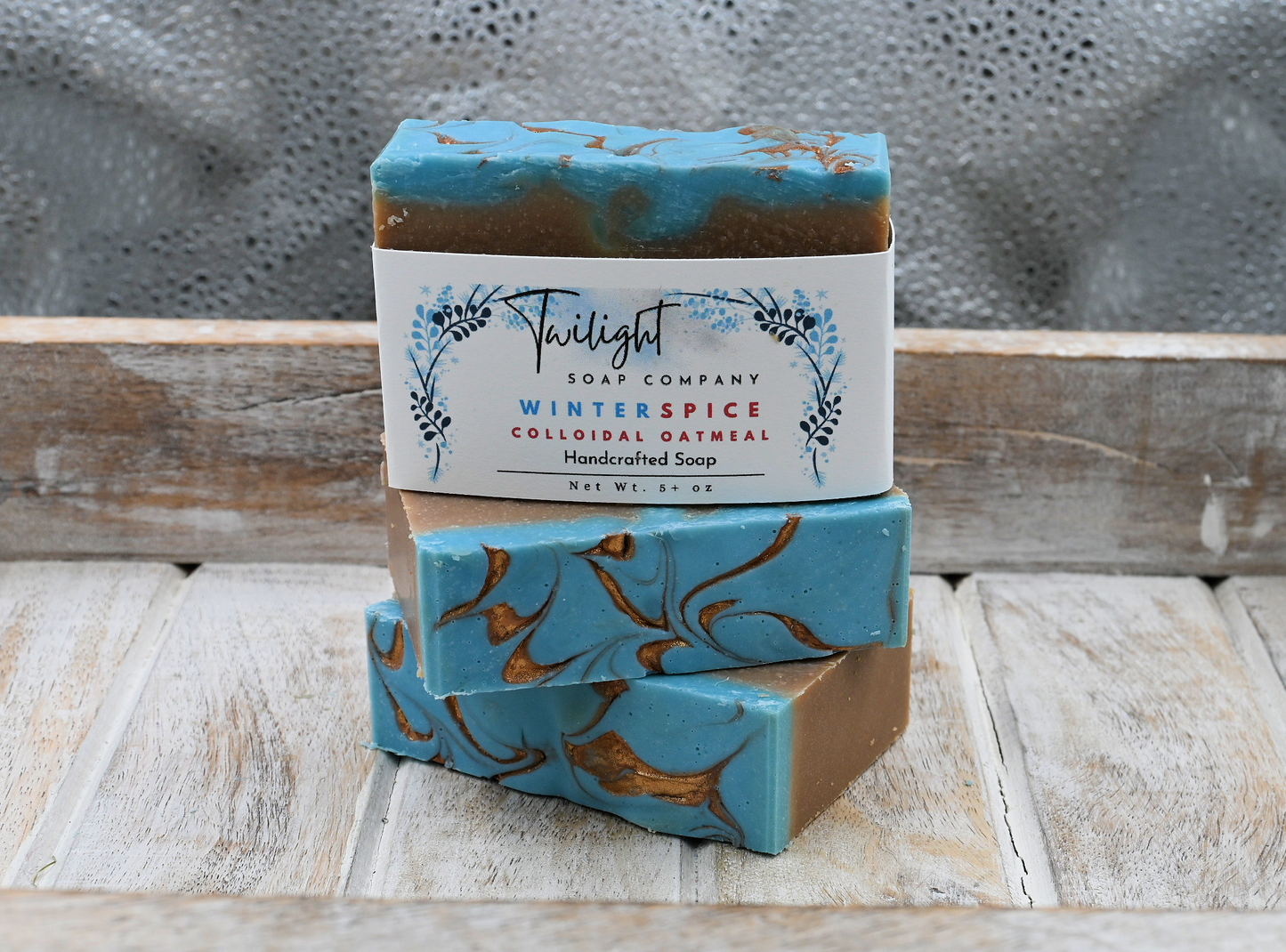 Winter Spice Handmade Bar Soap with Colloidal Oatmeal