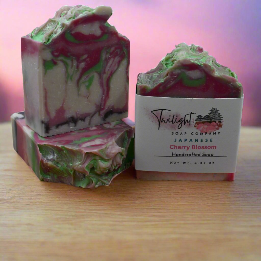 Japanese Cherry Blossom Plant Based Handmade Bar Soap