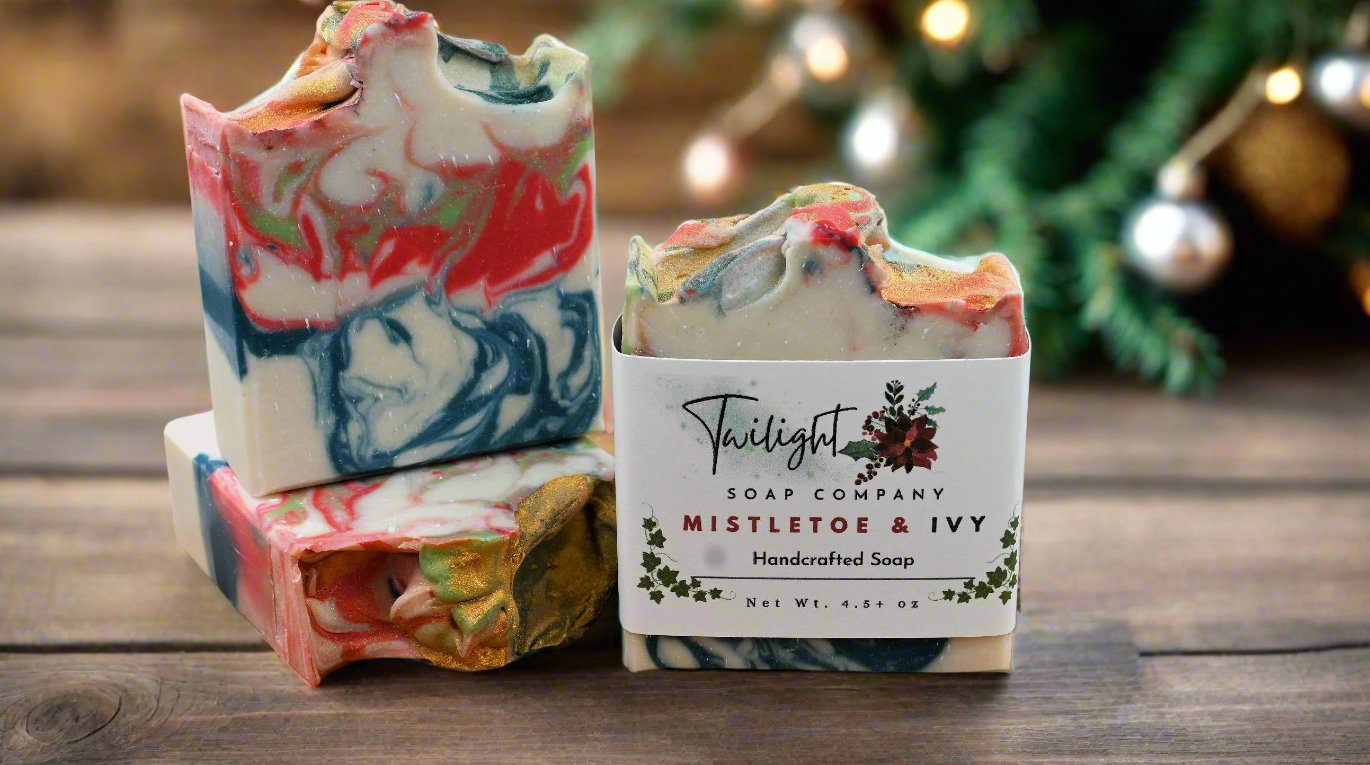 Mistletoe & Ivy Plant Based Natural Aloe Vera Handmade Bar Soap