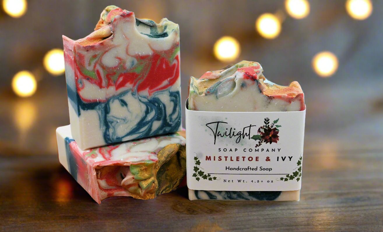 Mistletoe & Ivy Plant Based Natural Aloe Vera Handmade Bar Soap