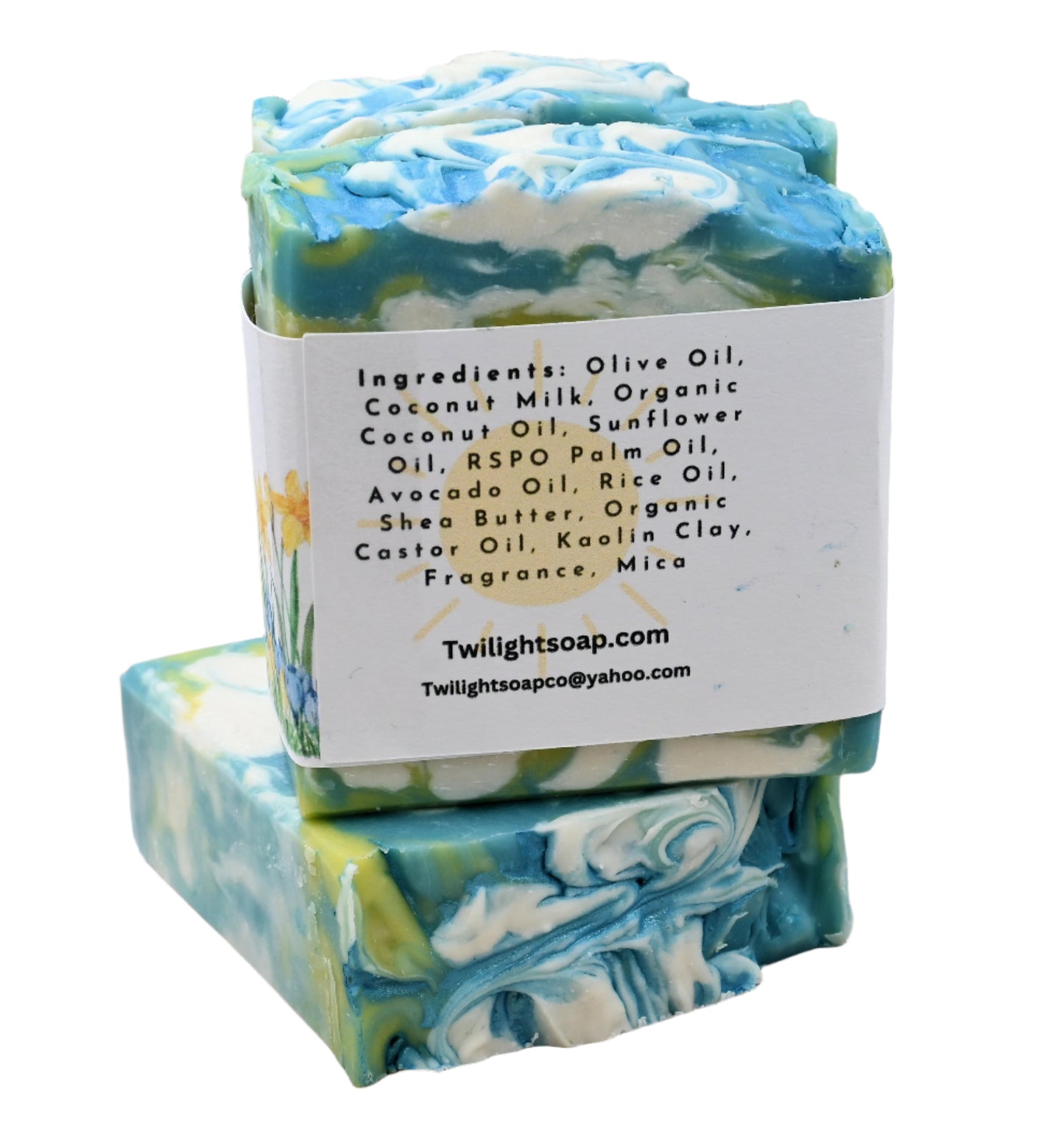 Natural Plant Based Coconut Milk Soap "HELLO BEAUTIFUL" with Shea Butter