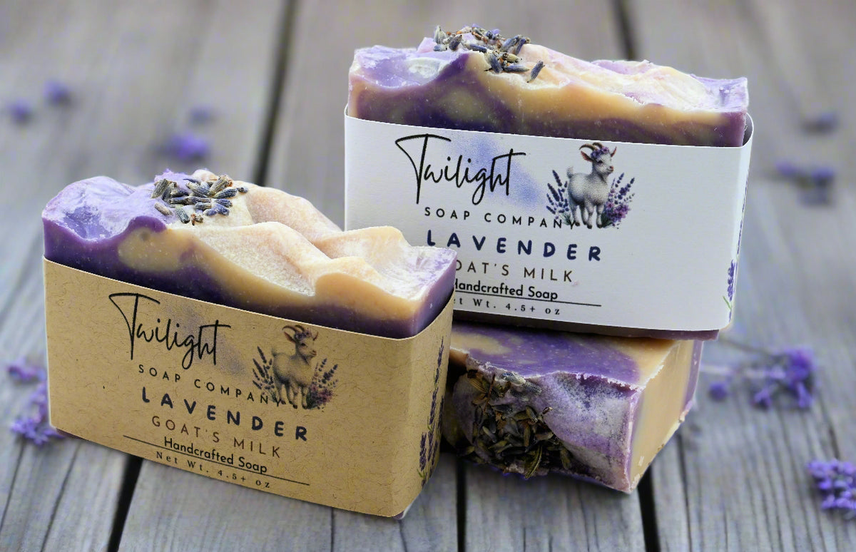 Goat's Milk Colloidal Oatmeal Lavender Essential Oil Soap