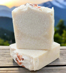 Himalayan Salt Bar,  Exfoliating Plant Based Natural Handmade Spa Bar Soap