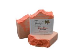 Dewy Dawn Pure Goat's Milk Soap Creamy Natural Peach Handmade Soap