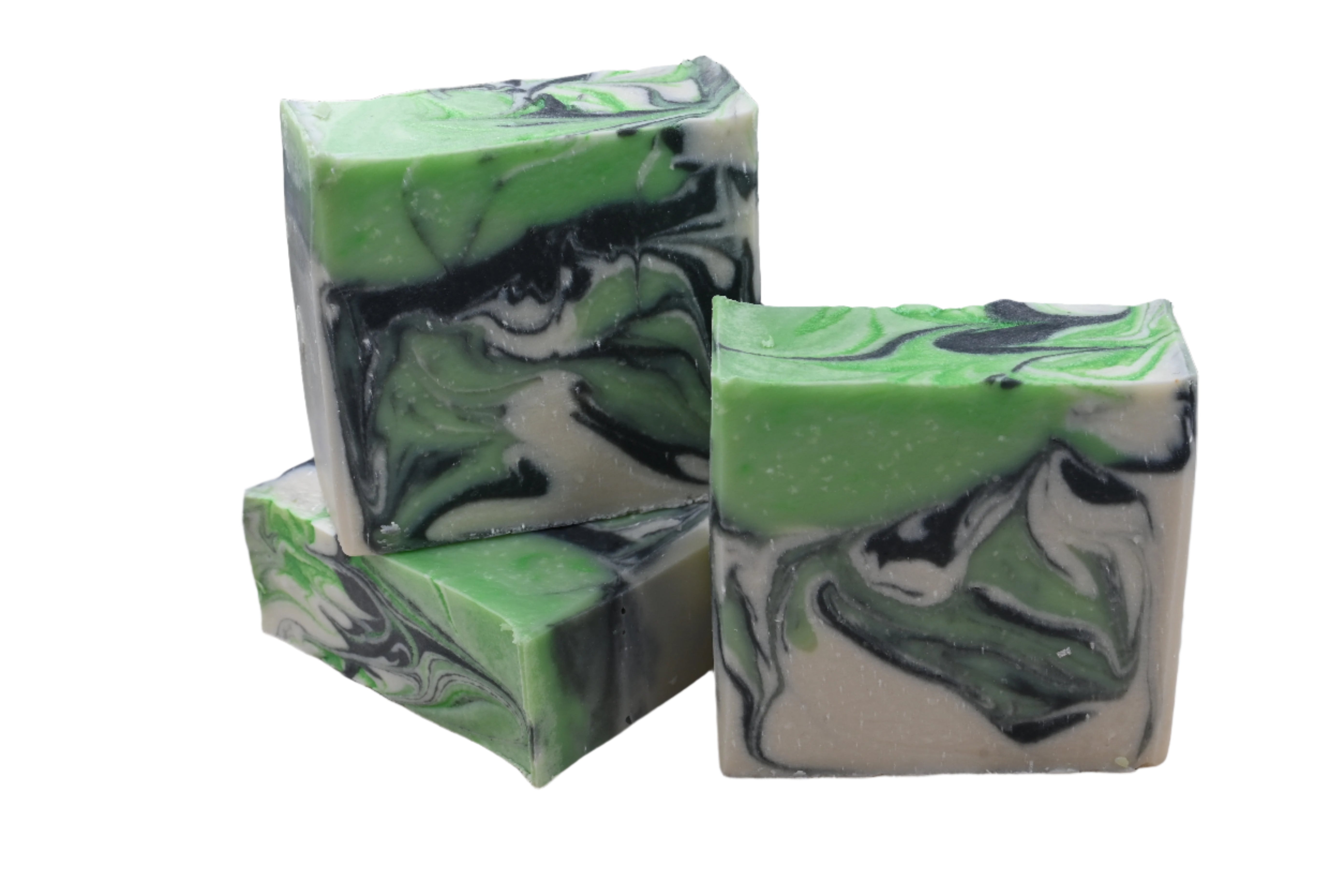 Elf Lime Frost Natural Plant Based Soap with activated Charcoal and Shea Butter