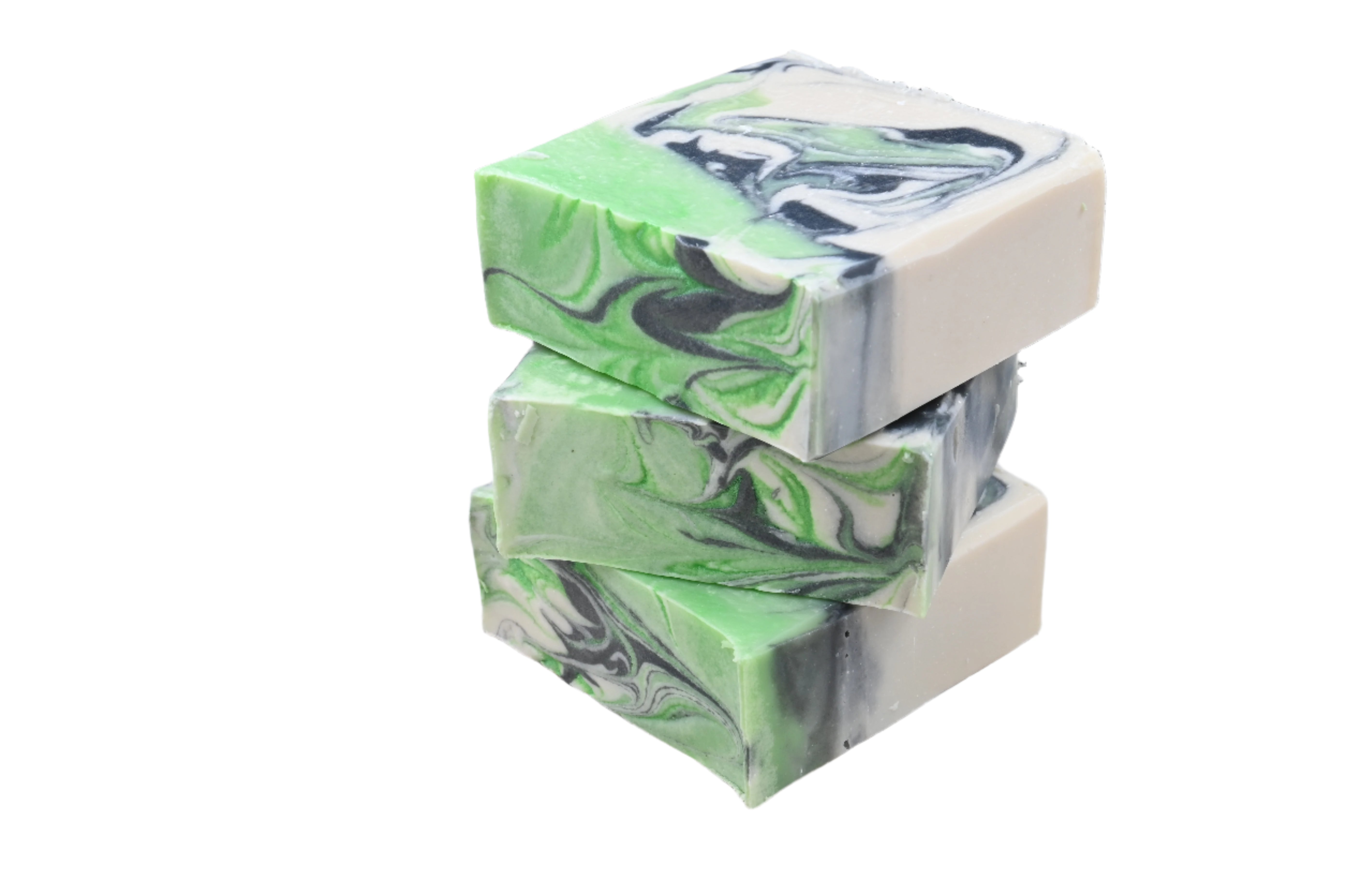 Elf Lime Frost Natural Plant Based Soap with activated Charcoal and Shea Butter