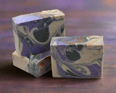 Chocolate Lavender Goat's Milk Colloidal Oatmeal Soap