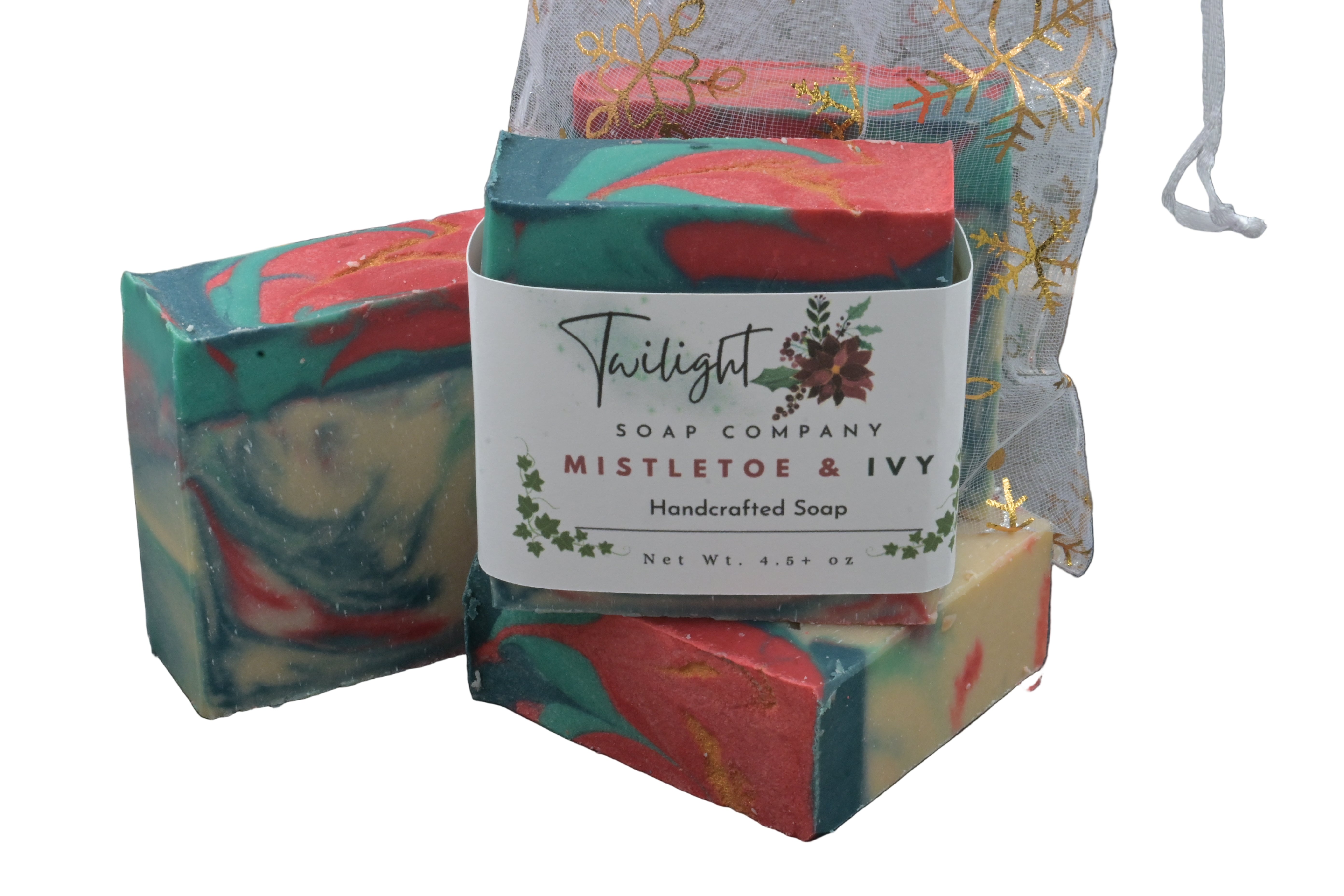 Mistletoe & Ivy Plant Based Natural Aloe Vera Handmade Bar Soap