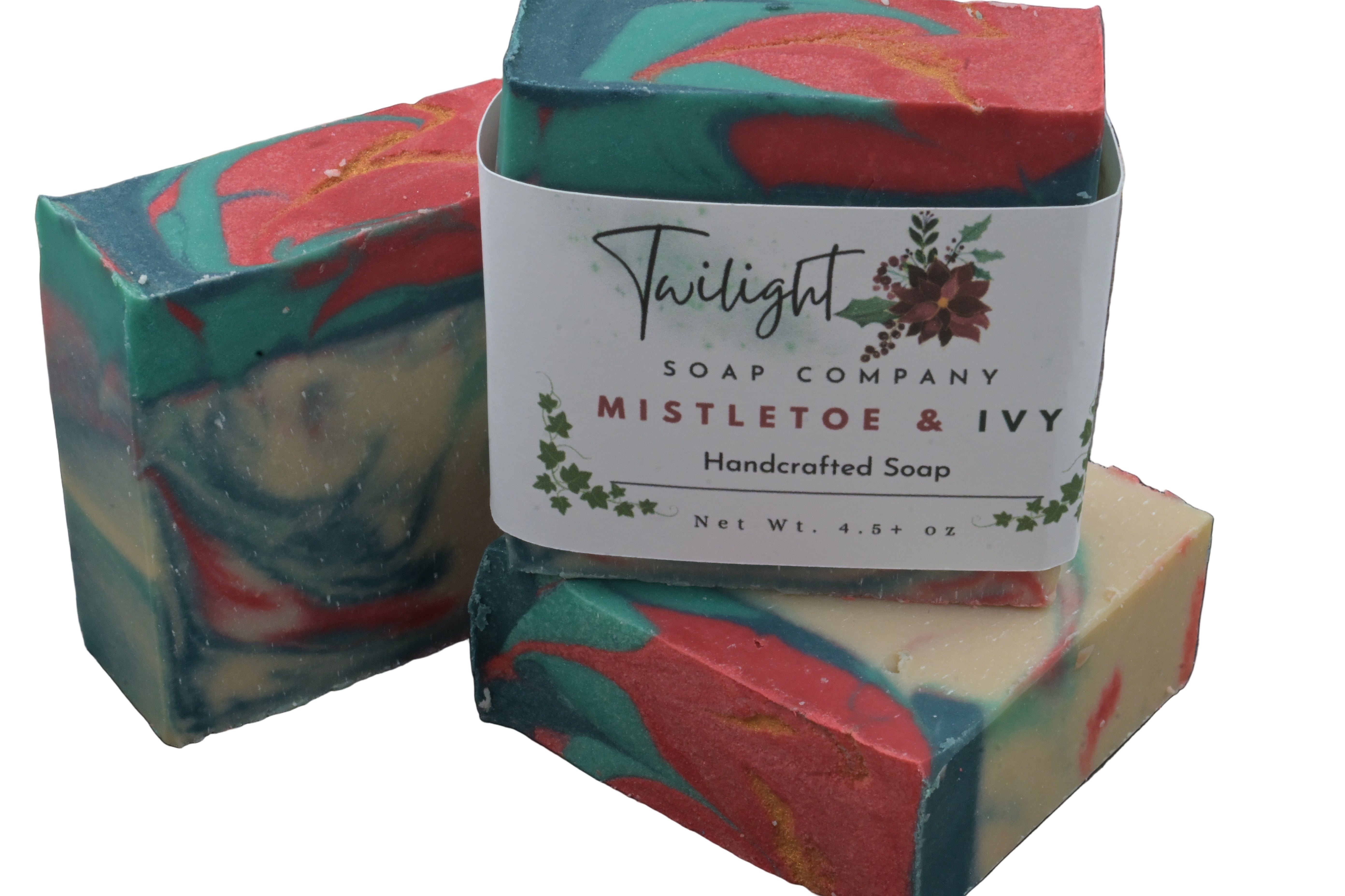Mistletoe & Ivy Plant Based Natural Aloe Vera Handmade Bar Soap