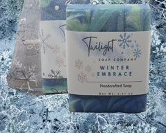 Winter Embrace Plant Based Natural Aloe Vera Handmade Bar Soap