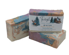 Winter Brown Sugar and Fig Holiday Handmade Bar Soap