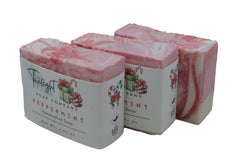 Holiday Soap Peppermint Bar Soap With Shea Butter an Aloe