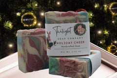 Holiday Cheer Soap Bar – Cozy Wassail Fragrance, Handmade Christmas Stocking Stuffer