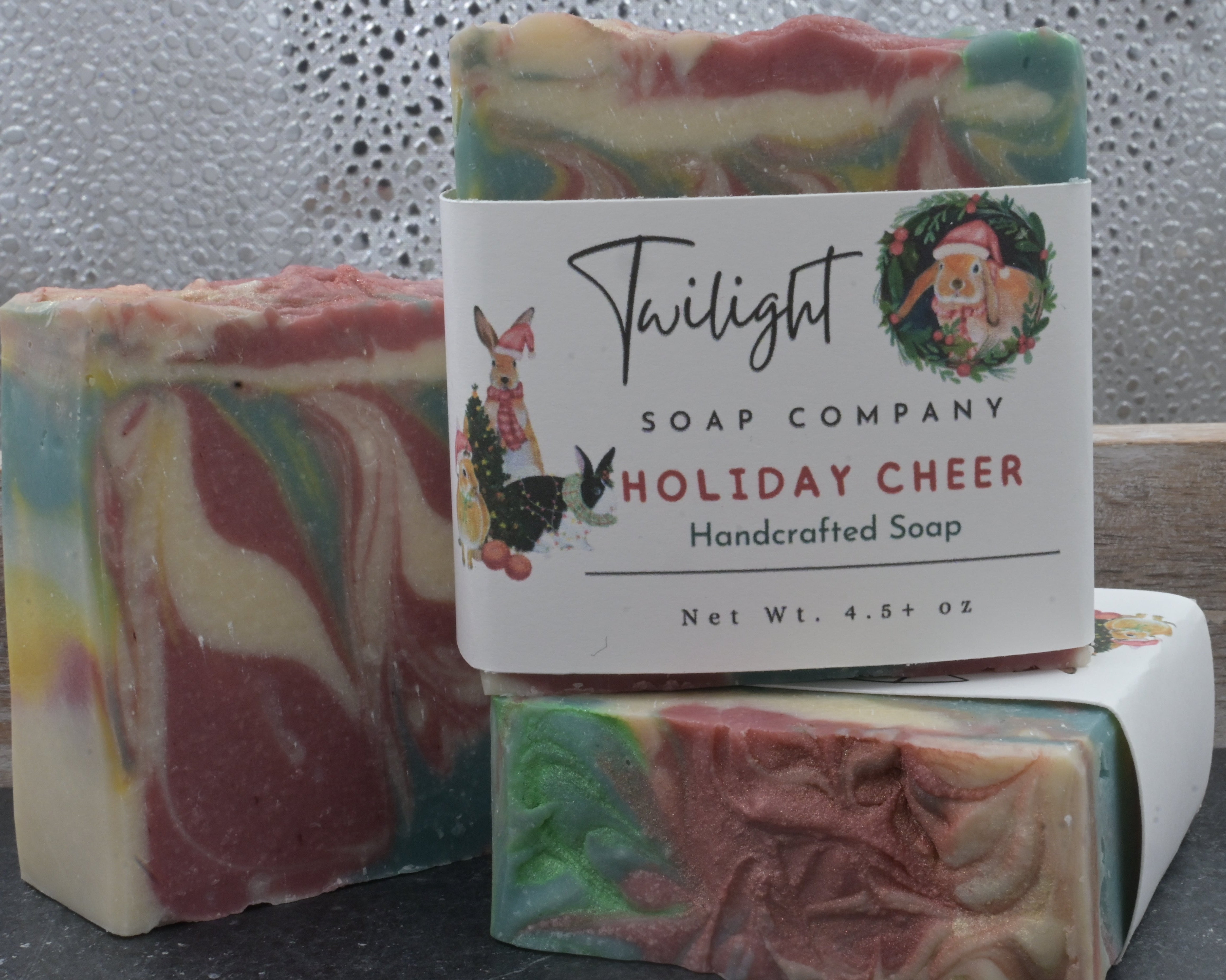 Holiday Soap Handmade Christmas Bar – Stocking Stuffer Gift