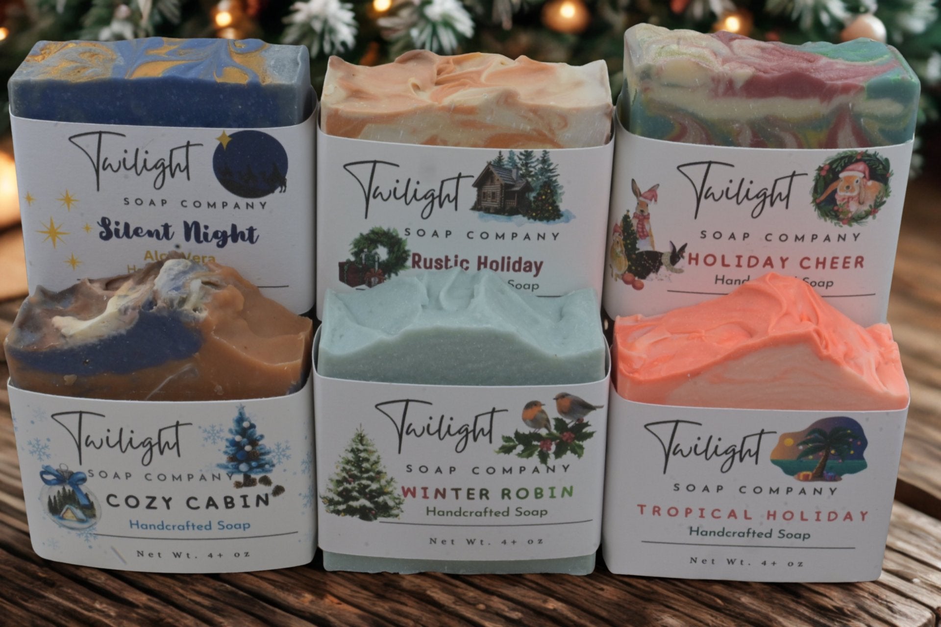 Holiday Soap Handmade Christmas Bar – Stocking Stuffer Gift